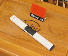 Rowenta Butler de luxe Feuerzeug weiß überholt 1980er lighter Stabfeuerzeug