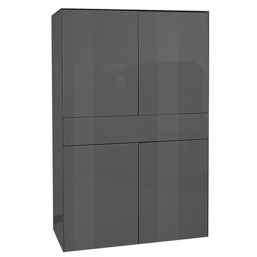 Highboard anthrazit mit - -,