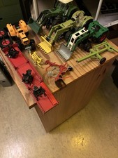 Siku Farmer 1:32 Set Defekte Sachen Traktor Zubehör Anhänger