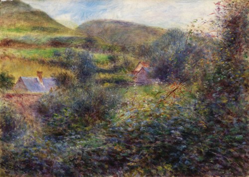 Renoir landschaft wandkunst - landschaft,