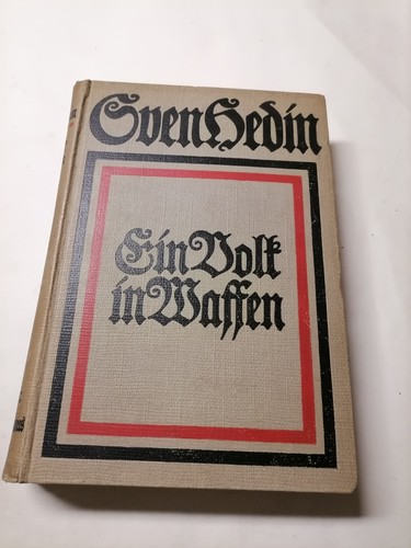 1915 sven hedin ein volk - volk, in