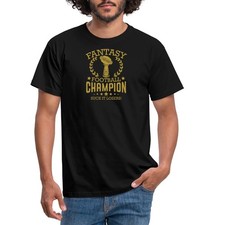 Fantasy Football Champion Geschenkidee Männer T-Shirt
