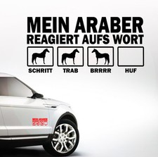 Auto Aufkleber Mein ARABER