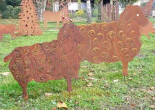 Schafe Gartenstecker 2 Sorten