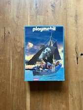playmobil 3860 Piratenschiff, Vintage Schwarzer Korsarensegler, Komplett in OVP