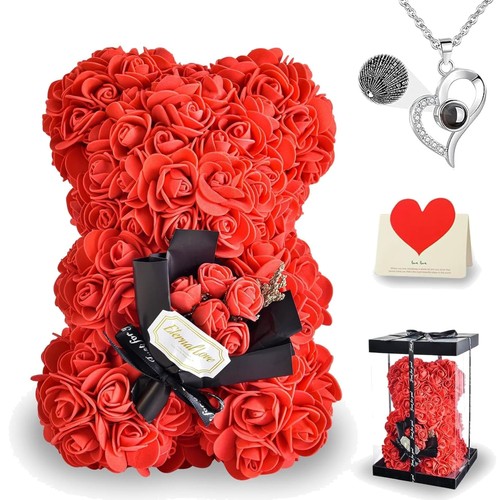 Rosenbär geschenk für sie - rosenbär,