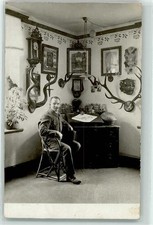 39196502 - Jagdzimmer Geweihe