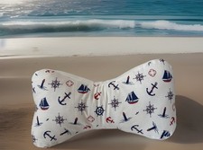 ⚜️?NEU Leseknochen Nackenrolle Buchstütze Nackenkissen Handmade maritim
