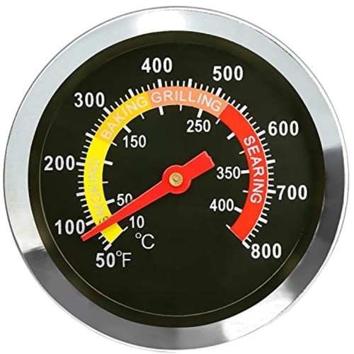 Edelstahl grillthermometer - edelstahl,