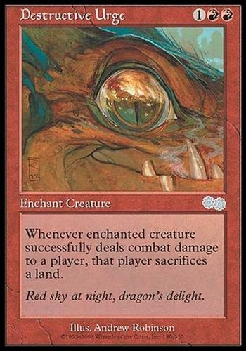 Destructive urge urza - destructive, saga
