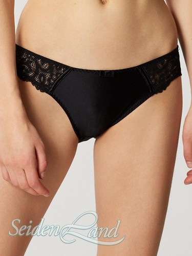 Slip mit spitze gaby schwarz - mit,