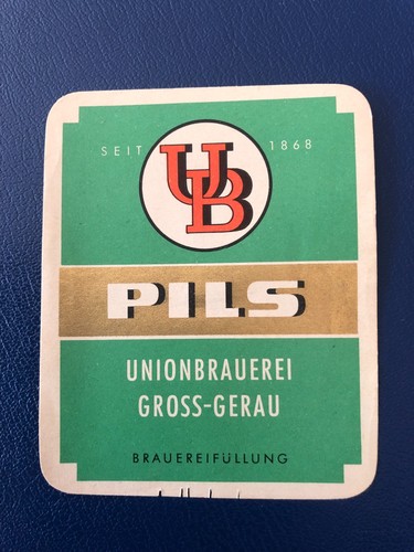 Bieretikett union brauerei - bieretikett, union-brauerei