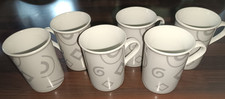 6x Ritzenhoff & Breker Tassen Kaffeebecher Flirt Grau Graphic Pott Kaffeetassen
