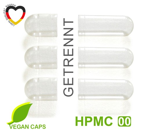 Leerkapseln getrennt vegan - getrennt,