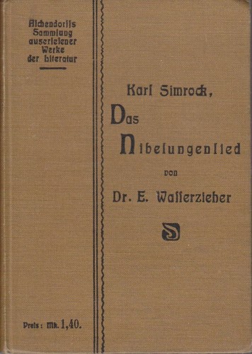 Das nibelungenlied nach der - nibelungenlied,