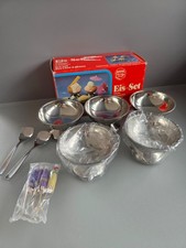 Vintage Eisbecher Set