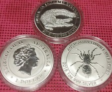 3 Münzen Medaillen Unzen Oz