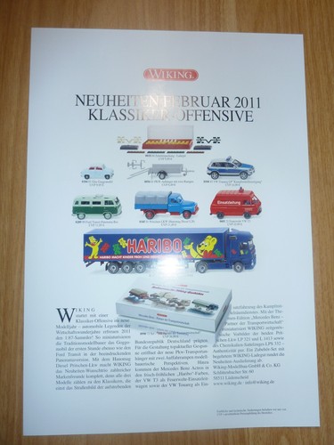 Wiking neuheiten 2011 - 2011,