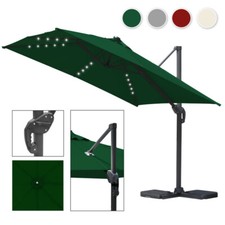 Sonnenschirm mit Ampelschirm