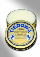 (79,50 €/1 l) TIEROWA Lederfett 100 ml farblos - Reiten - Schuhpflege - Jagd