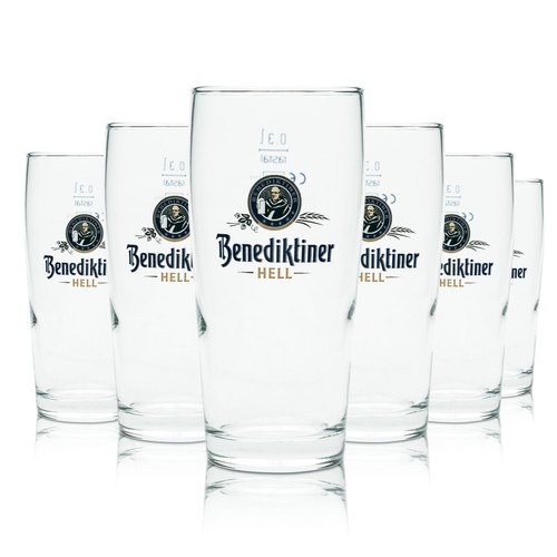 Benediktiner bier glas - bier, 0,3l