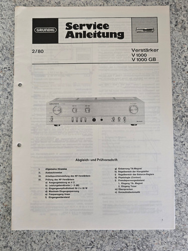 Original grundig service - grundig,