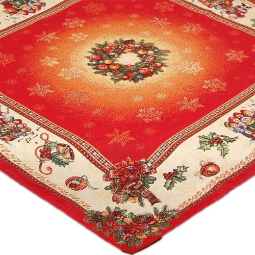 Tischdecke weihnachten 100x100 - tischdecke,