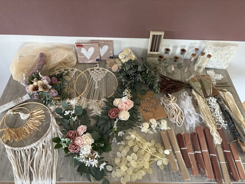 Set hochzeit boho herz - hochzeit,