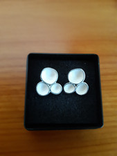 Elegante Ohrstecker Silber 925 Sterlingsilber - Handarbeit