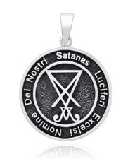 Siegel Luzifers Silber Amulett