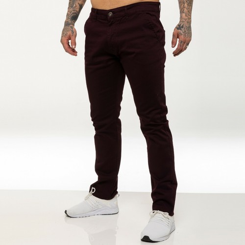 Enzo herren chinohose slim fit - enzo,