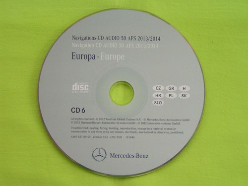 Navigation mercedes benz - cd,