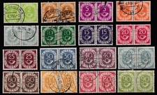 BRD Posthorn MiNr. 123–138