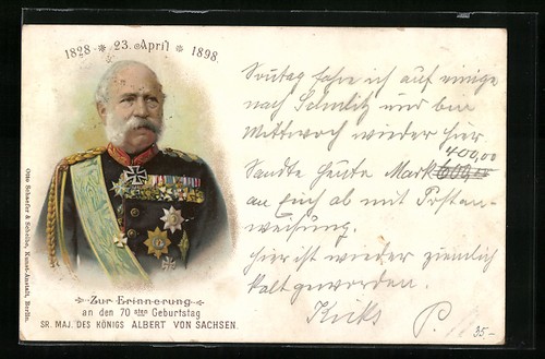Maj des königs albert - des,