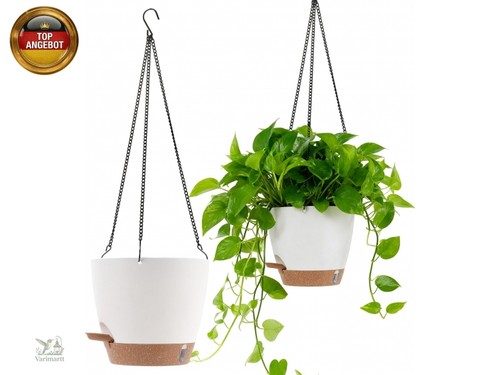 2er set hängender - set, blumentopf