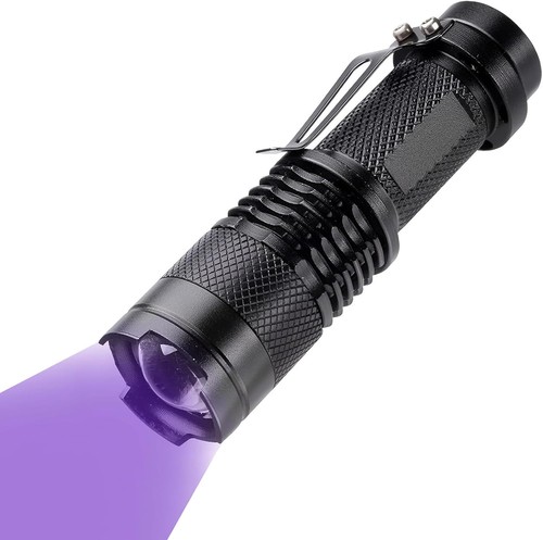Aluminium taschenlampe - aluminium, uv