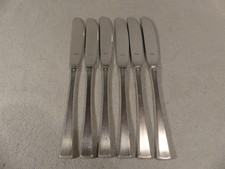 R&B Robbe & Berking York 6 Messer 21,5 cm 90er Silberauflage