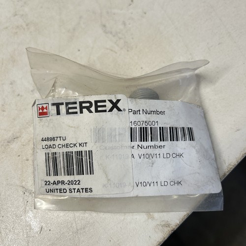 Terex load check kit - load,
