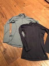 Reißverschluss Funktionshirt aus Merinowolle Gr. 110/116 wie Neu