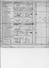 MERCEDES BENZ O 5000 1950 Omnibus mit Schiebedach Kfz-Brief Oldtimer Pappbrief