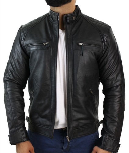 Herrenjacke 100 echtleder - herrenjacke,