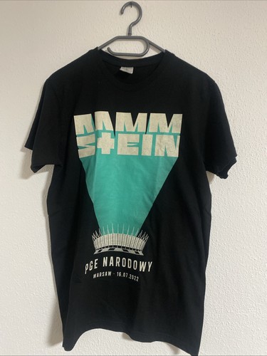 Rammstein tour shirt medium - rammstein,