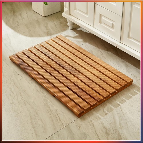 Teak holz duschmatte 50 - holz, 80