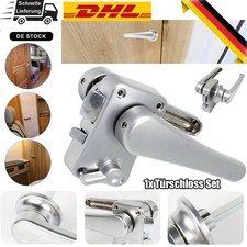 WC-Türhebel-Schloss-Set Bad Griff Knopf Hebel-Türschloss für Camper Yacht RV*