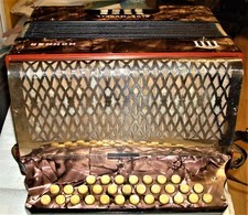 Hohner Akkordeon  VICTORIA CLUB-MODELL Kopfakkordeon Antik