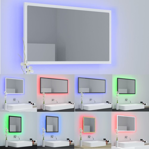 Badspiegel mit rgb led - badspiegel,