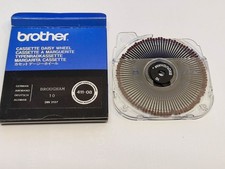 1x BROTHER 411-08 Schrift GERMAN TYPENRAD Brougham 10 Schreibmaschine