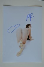 Mary Rock Sexy Adult AVN Model signed 20x30 Foto Autogramm Autograph Hot Ass 11