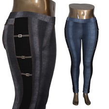 Leggings Hose Jeans-Look