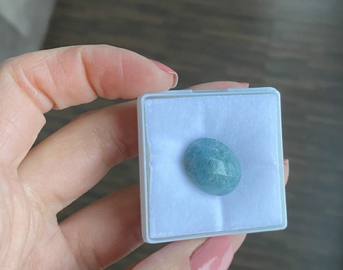 Aquamarin cabochon - aquamarin,